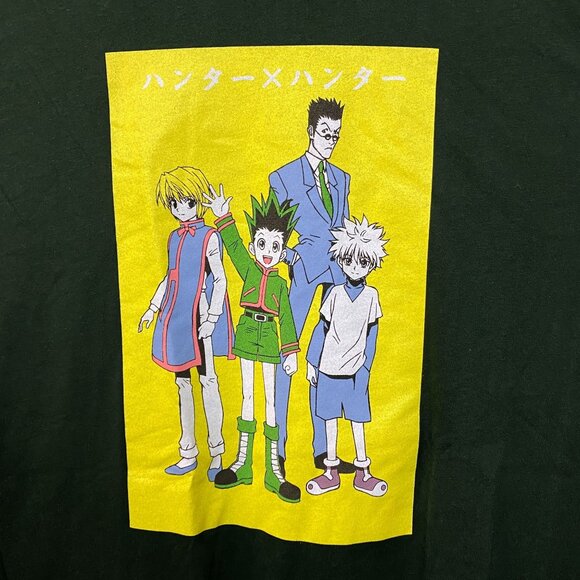 Hunter x Hunter Green anime Tshirt size Extra Large - Picture 2 of 4